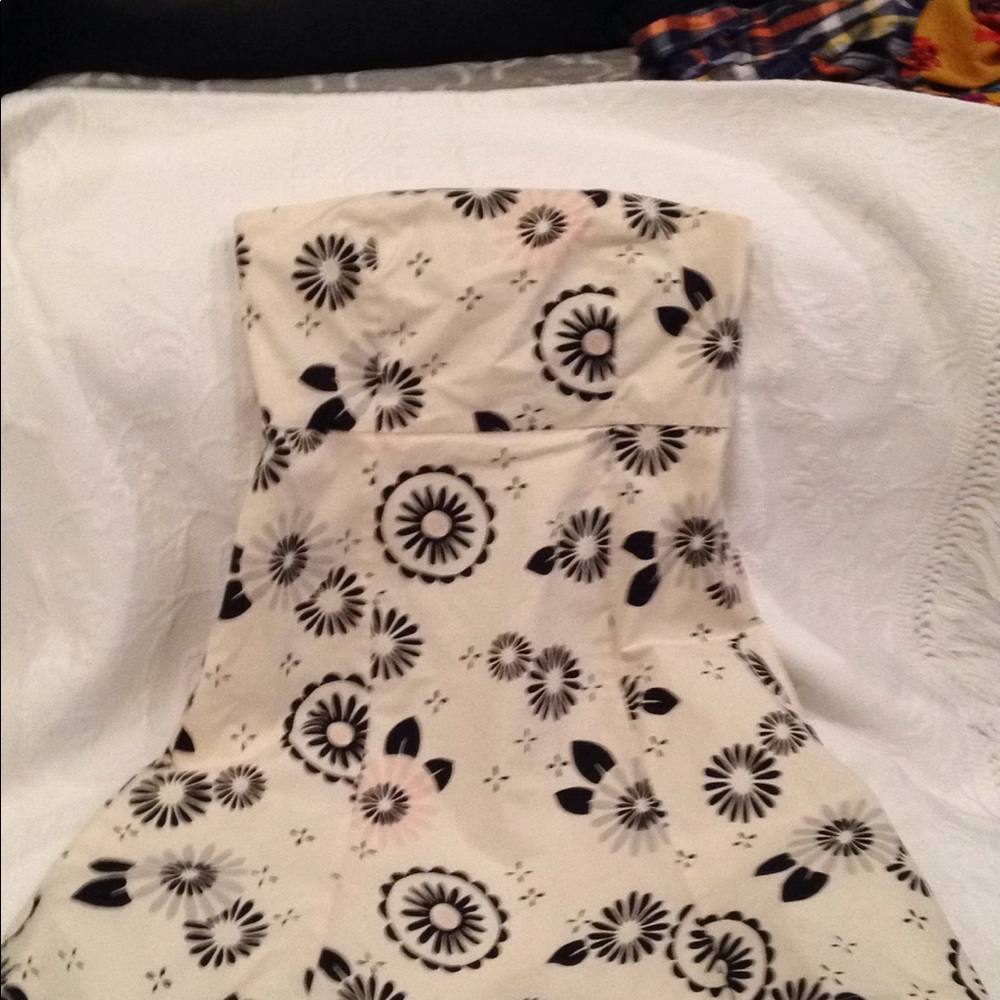 Express strapless dress